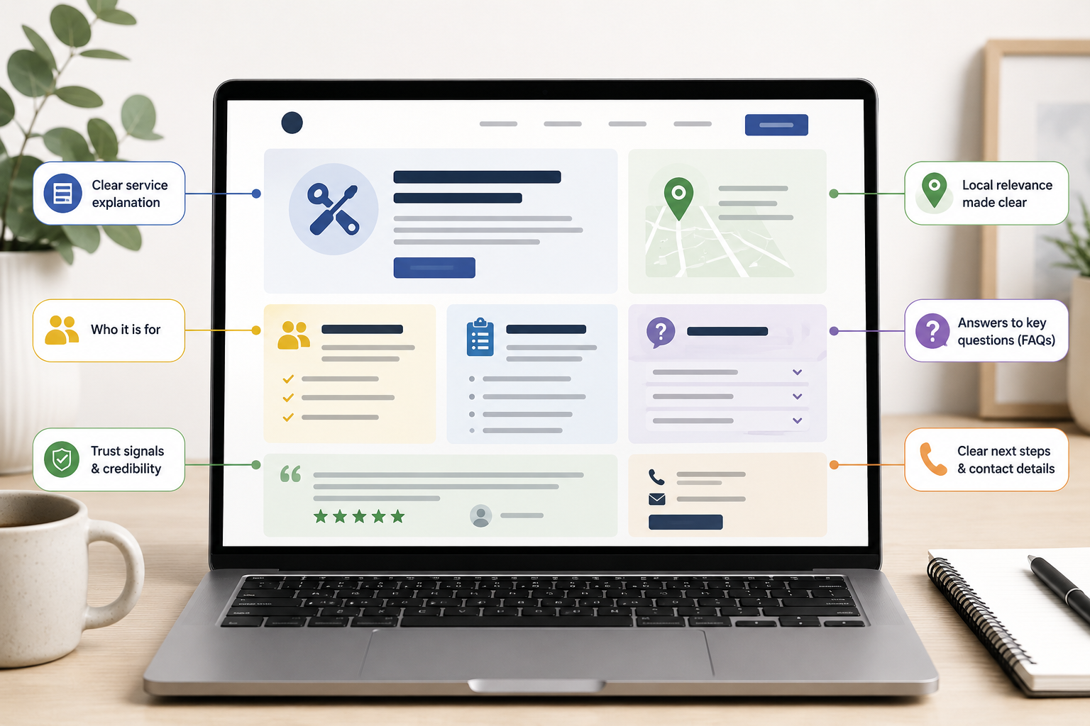 What a Good Local Service Page Should Actually Include